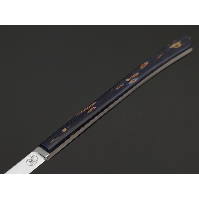 Kappush Knife нож Шип КМ050 сталь 440C стоунвош, рукоять Стаб. Кап клена красный
