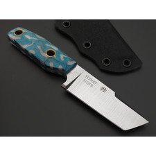 Мастерская Муравей нож Термит "НожиMAN" сталь Х12МФ, рукоять Micarta clouds, латунь