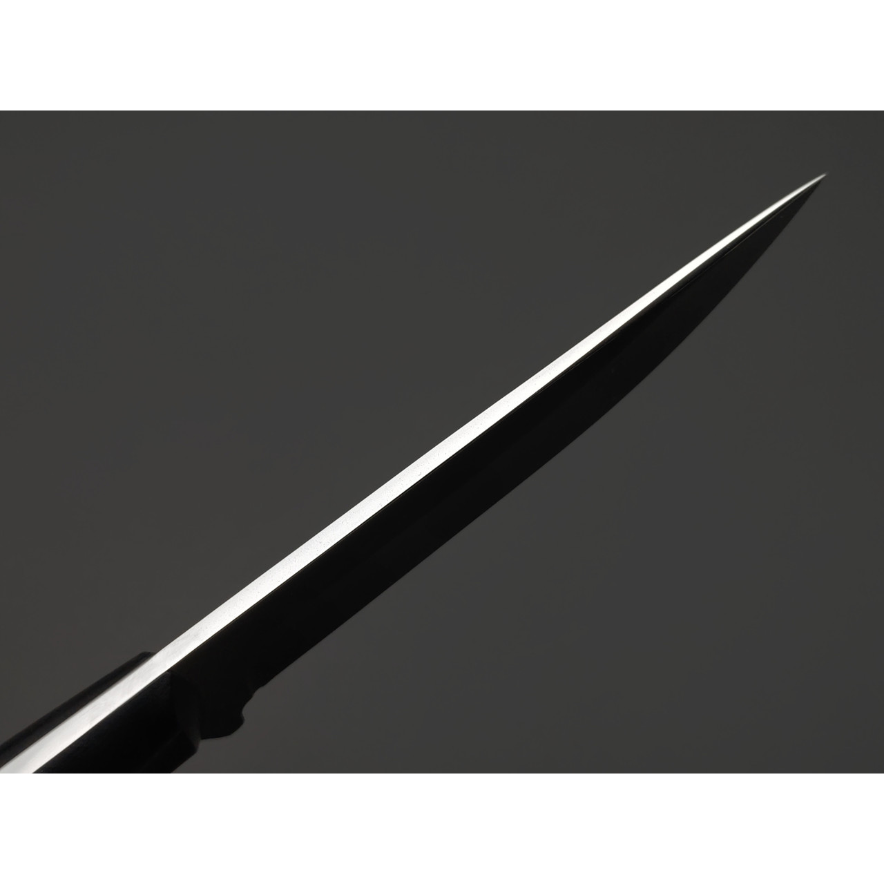 Платонов Д.Г. нож кованый Тигр-М ЦМ сталь Х12МФ, рукоять G10 black