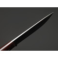 Платонов Д.Г. нож кованый Тигр ЦМ сталь Х12МФ, рукоять G10 black & red Платонов Д.Г. нож кованый Тигр ЦМ сталь Х12МФ, рукоять G10 black & red