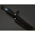 Платонов Д.Г. нож кованый Тигр-М ЦМ сталь Х12МФ, рукоять G10 black & blue Платонов Д.Г. нож кованый Тигр-М ЦМ сталь Х12МФ, рукоять G10 black & blue