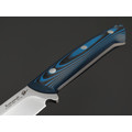 Платонов Д.Г. нож кованый Тигр-М ЦМ сталь Х12МФ, рукоять G10 black & blue Платонов Д.Г. нож кованый Тигр-М ЦМ сталь Х12МФ, рукоять G10 black & blue