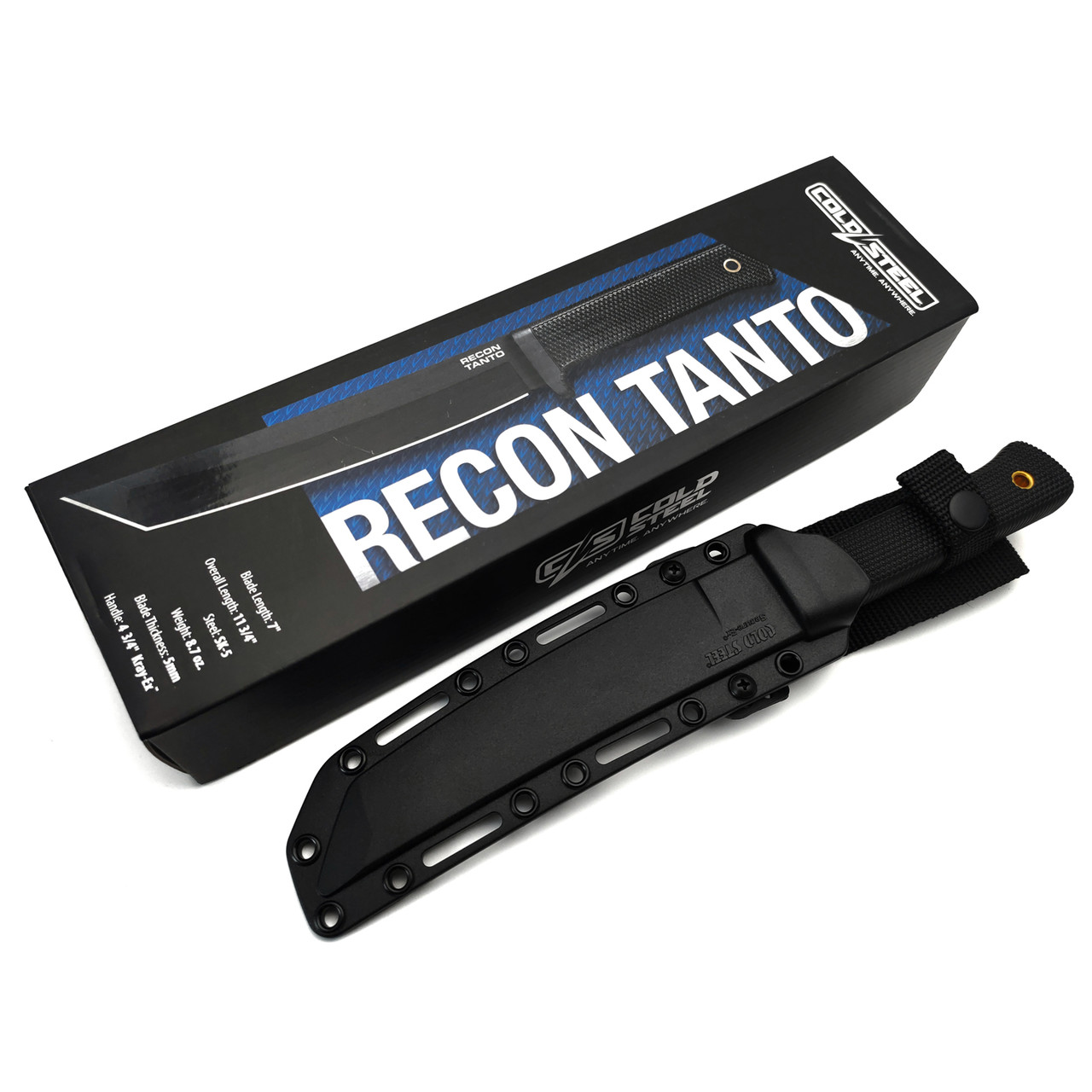 Нож Cold Steel Recon Tanto 49LRT сталь SK-5, рукоять Kray-Ex