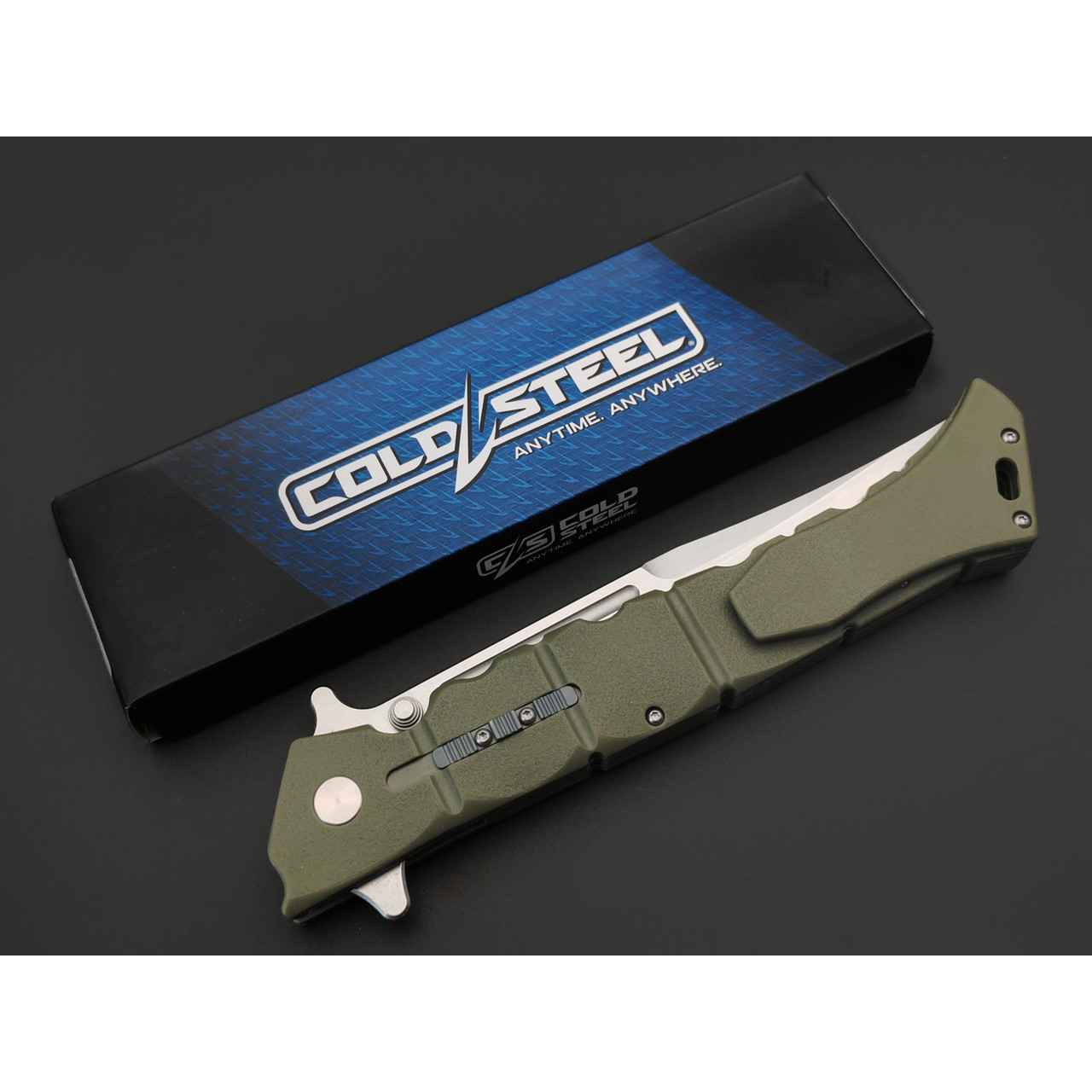 Cold Steel складной нож Luzon Large 20NQXODSW сталь 8Cr13MoV рукоять GFN olive