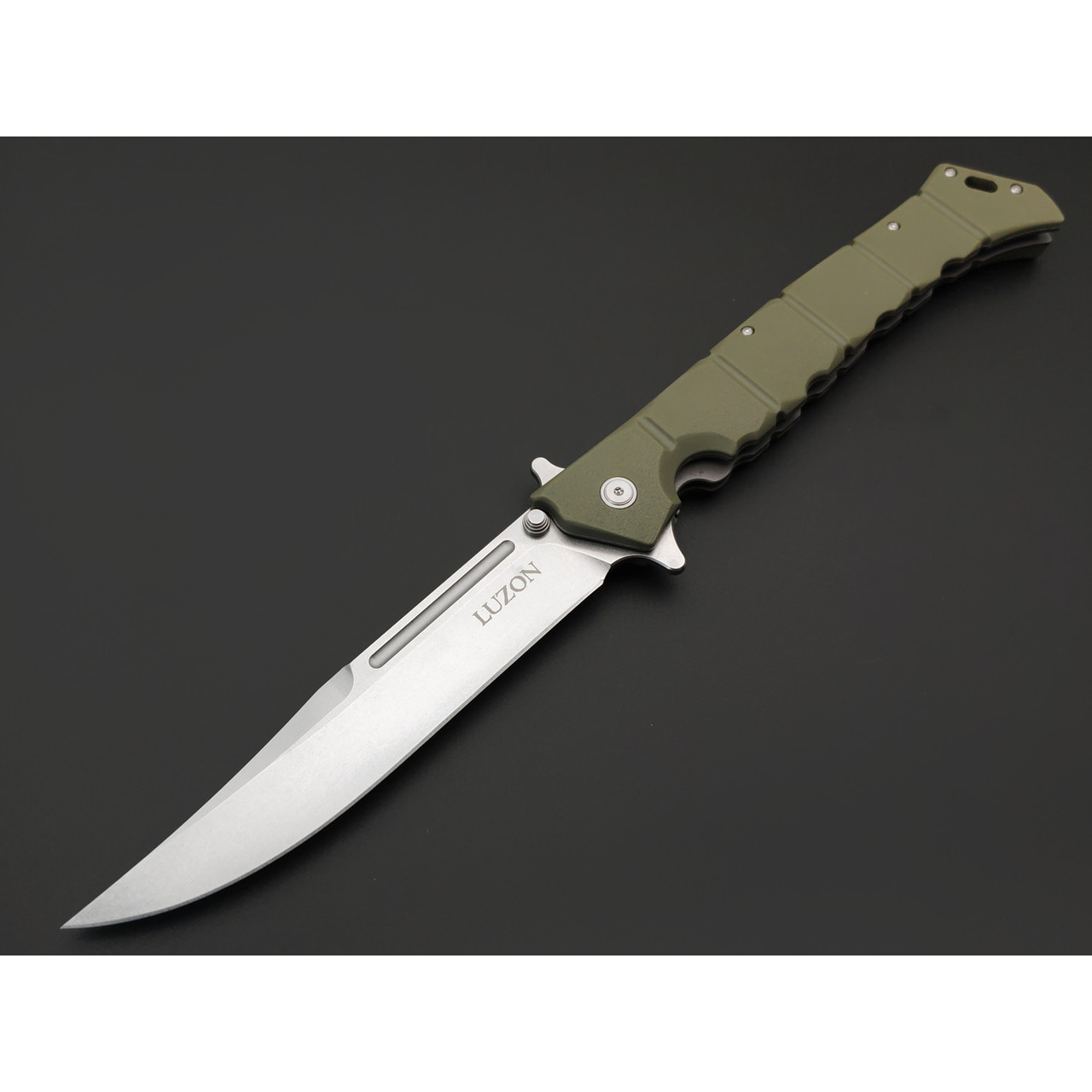Cold Steel складной нож Luzon Large 20NQXODSW сталь 8Cr13MoV рукоять GFN olive