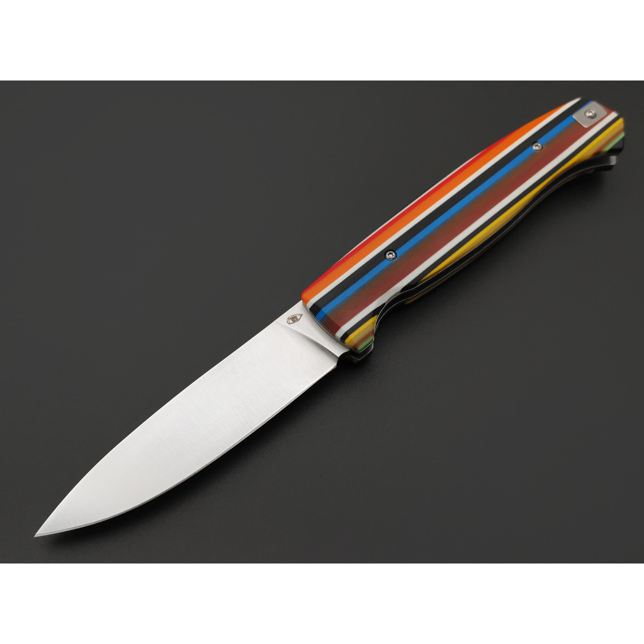 Reptilian складной нож Квест-01V сталь VG-10 satin, рукоять G10 color stripes