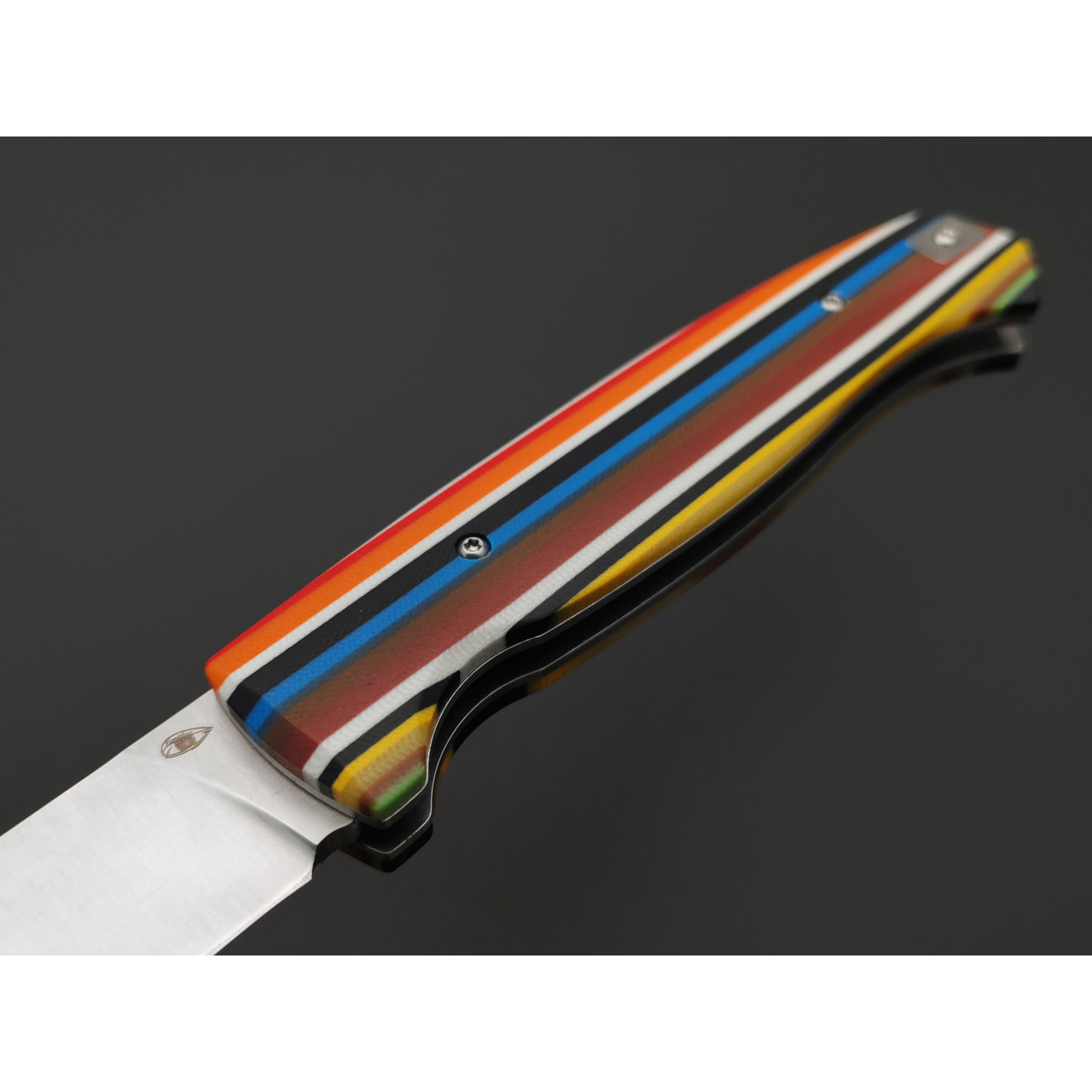 Reptilian складной нож Квест-01V сталь VG-10 satin, рукоять G10 color stripes