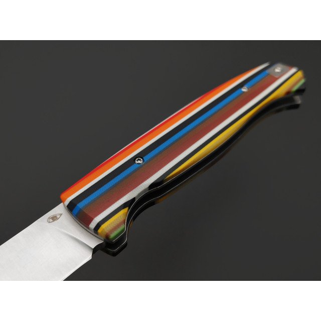 Reptilian складной нож Квест-01V сталь VG-10 satin, рукоять G10 color stripes