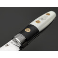 Reptilian складной нож Лесовик-01 Limited сталь D2 satin, рукоять G10 white & black