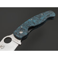 Steelclaw складной нож Боец-3 Limited сталь M390 satin, рукоять Carbon fiber black & blue