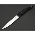 Steelclaw складной нож Наваха-02 сталь D2 satin, спуски линза, рукоять G10 black