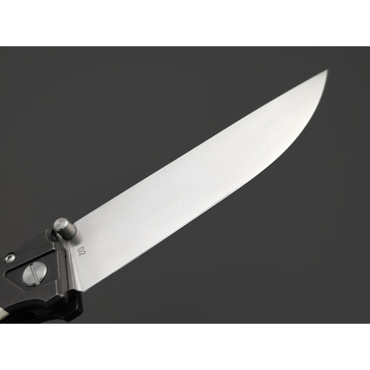 Steelclaw складной нож Вал-01W сталь D2 satin, рукоять G10 white, aluminum