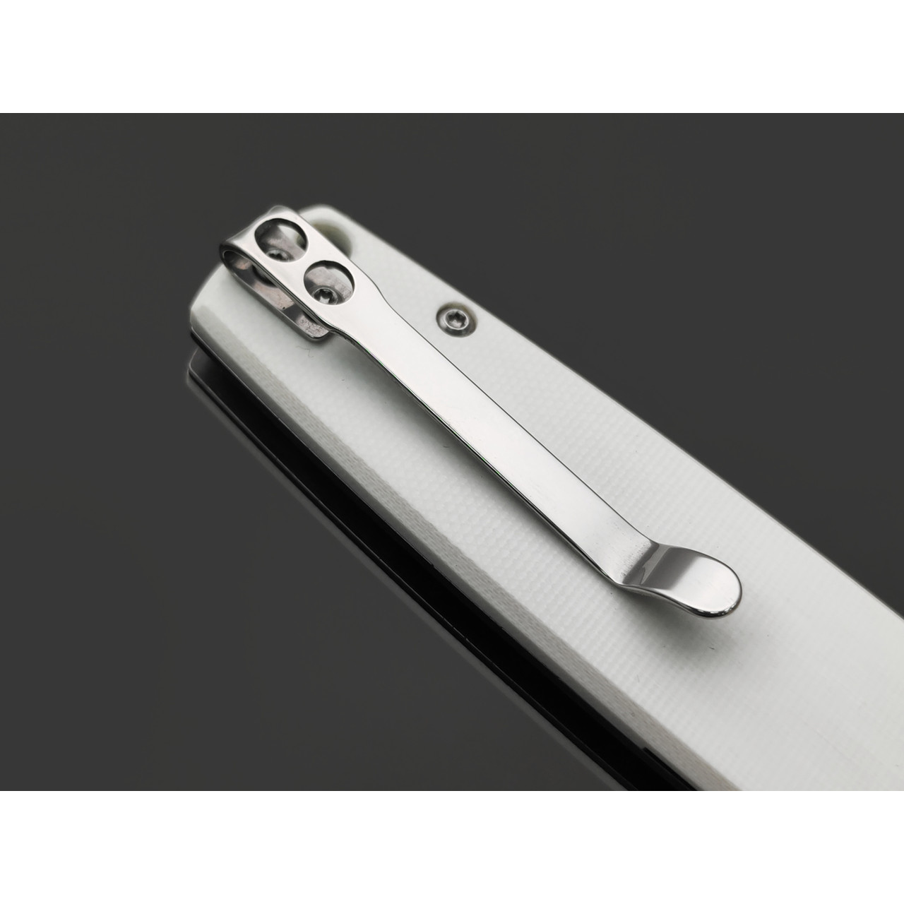 Steelclaw складной нож Вал-01W сталь D2 satin, рукоять G10 white, aluminum