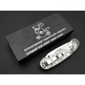 Steelclaw складной нож Крыса Limited "Викинг" сталь VG-10 satin, рукоять G10 white