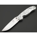 Steelclaw складной нож Крыса Limited "Викинг" сталь VG-10 satin, рукоять G10 white