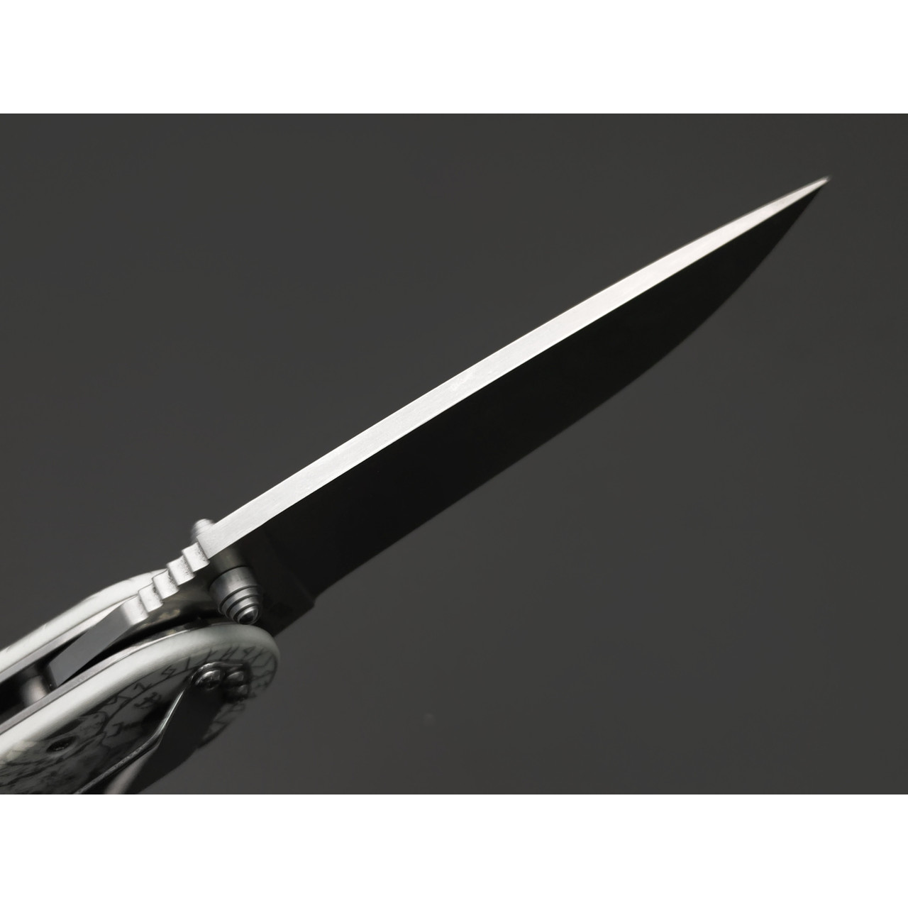 Steelclaw складной нож Крыса Limited "Викинг" сталь VG-10 satin, рукоять G10 white