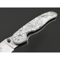 Steelclaw складной нож Крыса Limited "Викинг" сталь VG-10 satin, рукоять G10 white