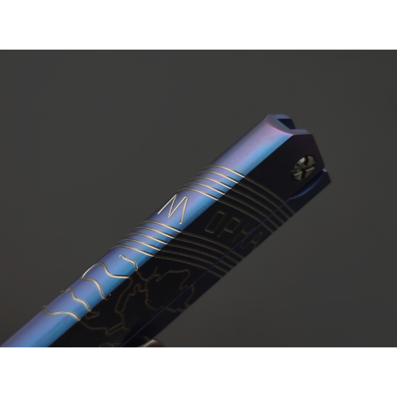 Steelclaw складной нож Беломор-03 сталь S35VN satin, рукоять Титан