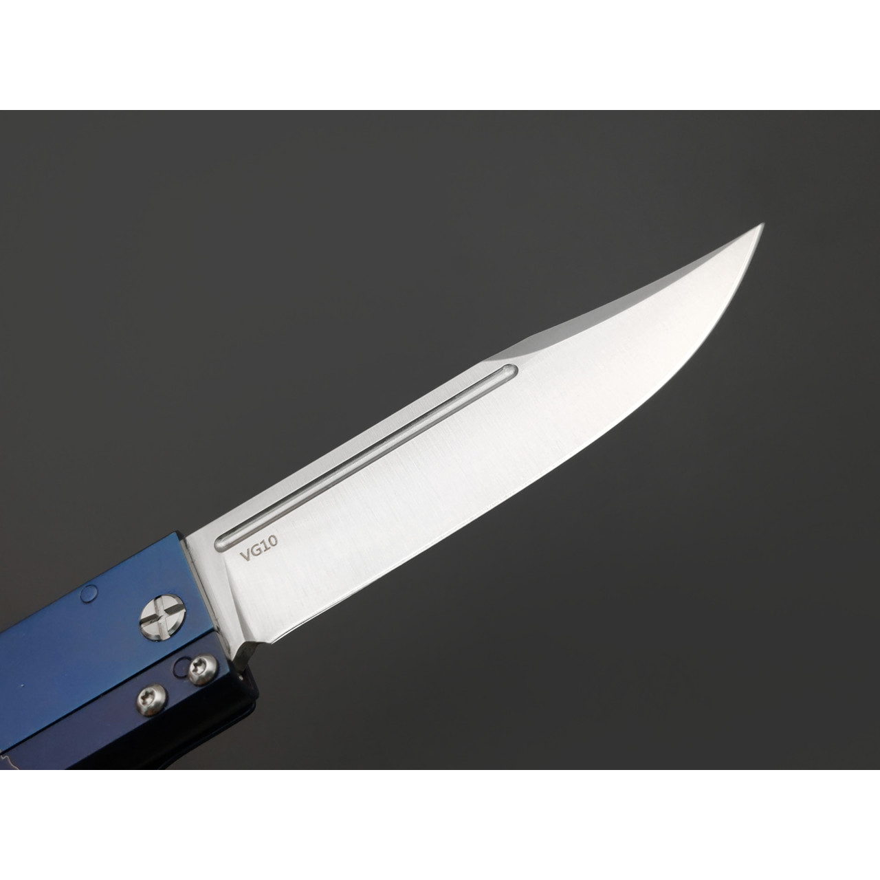 Steelclaw складной нож Беломор-04 сталь VG-10 satin, рукоять Сталь, синий