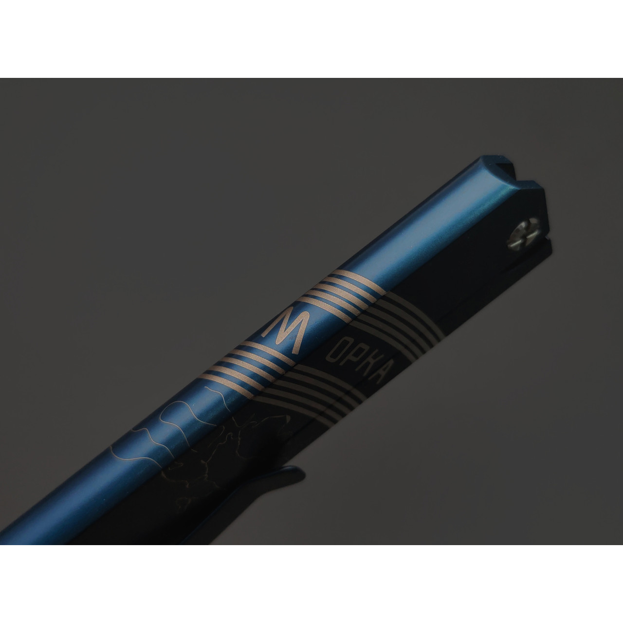 Steelclaw складной нож Беломор-04 сталь VG-10 satin, рукоять Сталь, синий