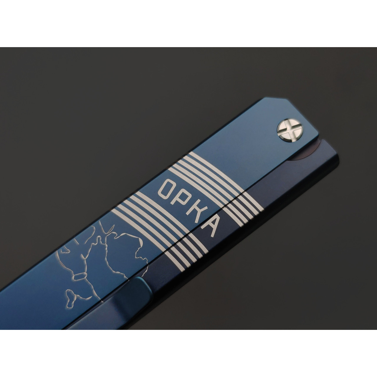 Steelclaw складной нож Беломор-04 сталь VG-10 satin, рукоять Сталь, синий