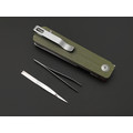 Civivi нож складной Sendy C21004B-1 сталь Nitro-V satin, рукоять G10 green & red milled Civivi нож складной Sendy C21004B-1 сталь Nitro-V satin, рукоять G10 green & red milled