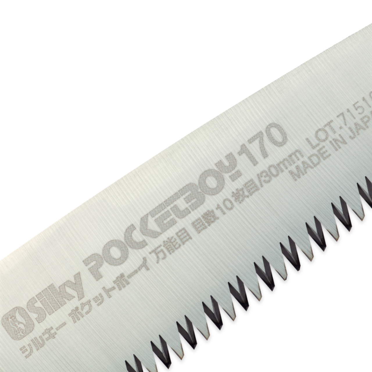 Silky пила складная Pocketboy 170 мм 340-18, рукоять сталь, резина чёрная