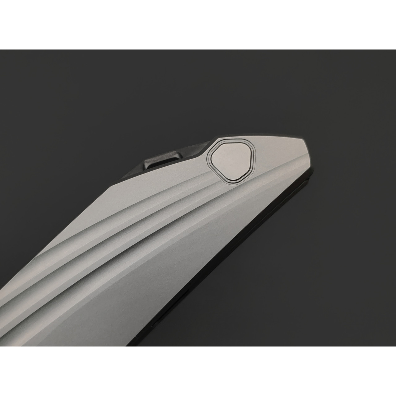 TuoTown складной нож RT-Stinger TRS-NS сталь T14N стоунвош, рукоять Titanium TC4 grey