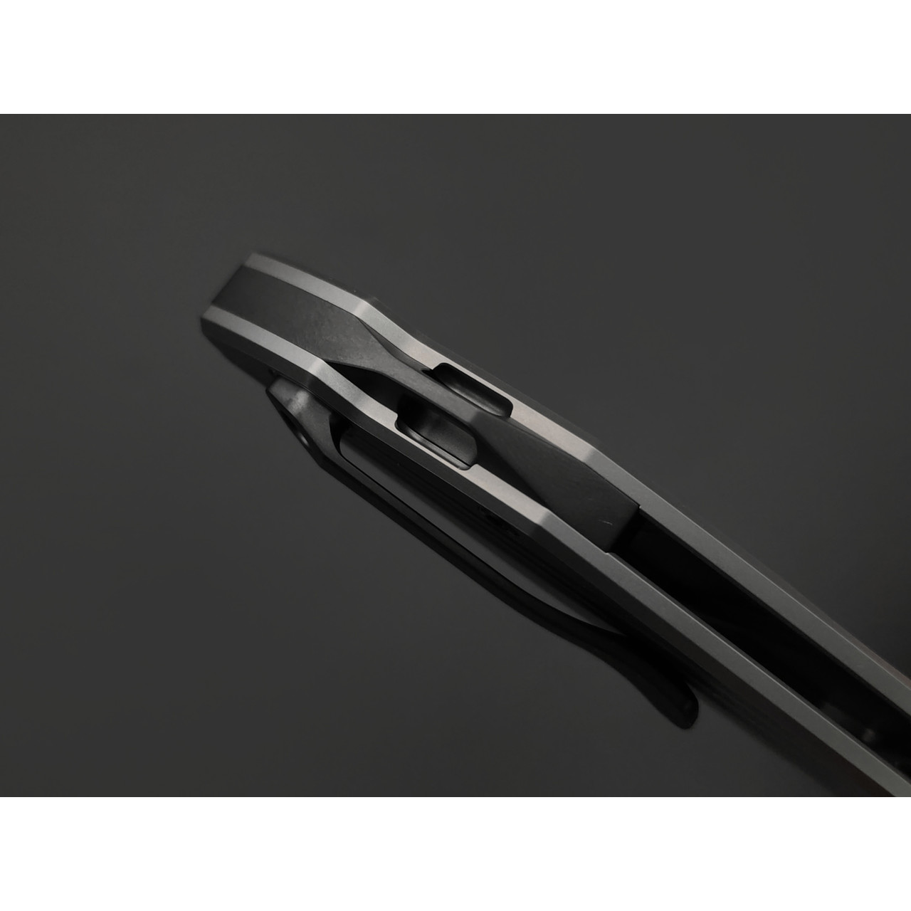 TuoTown складной нож RT-Stinger TRS-NS сталь T14N стоунвош, рукоять Titanium TC4 grey