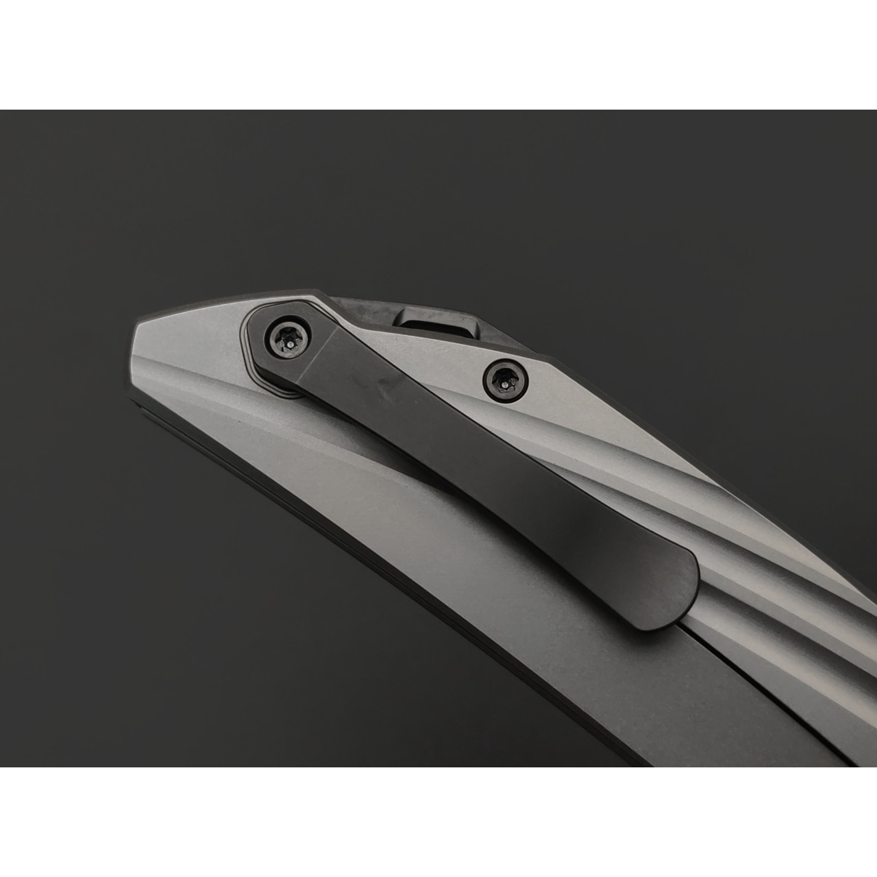 TuoTown складной нож RT-Stinger TRS-NS сталь T14N стоунвош, рукоять Titanium TC4 grey