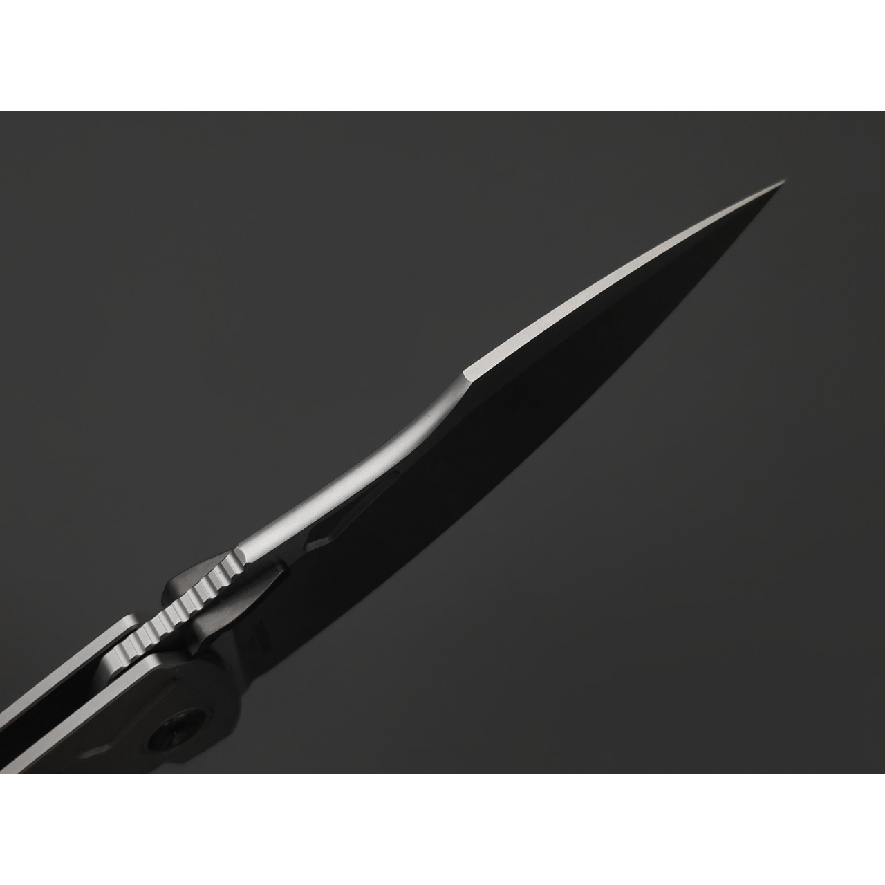 TuoTown складной нож Krotos TKT-NS сталь T14N стоунвош, рукоять Titanium TC4 grey