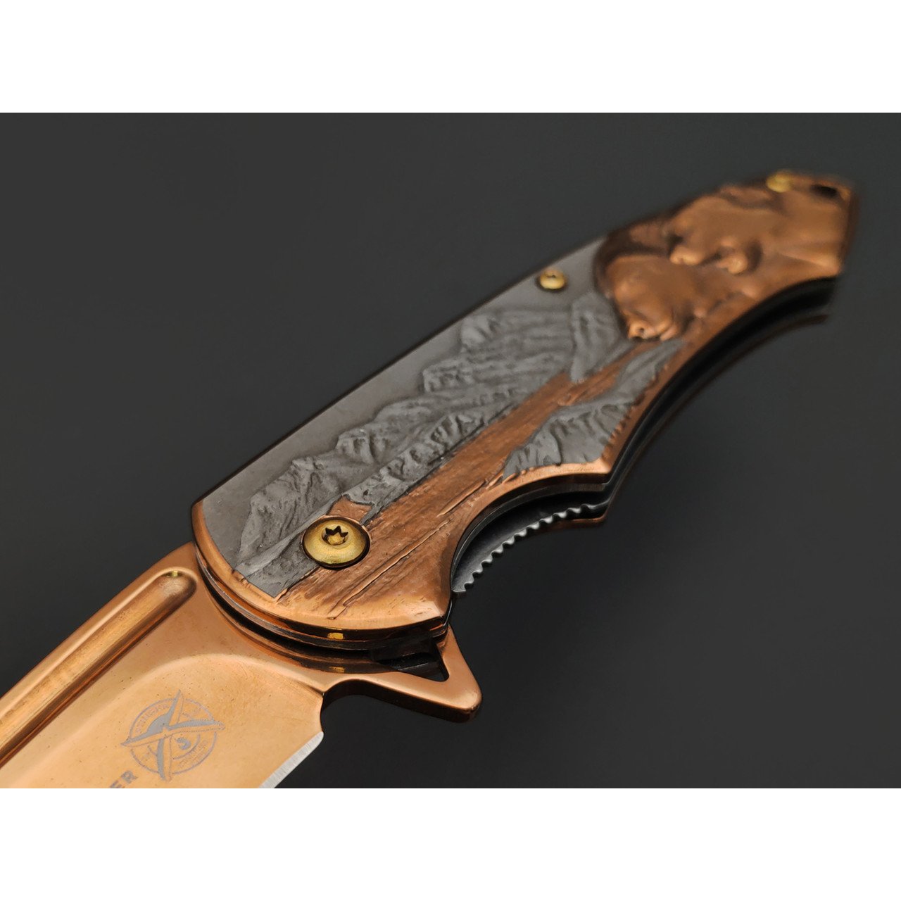 Stinger нож складной FK-S064C сталь 3Cr13 полировка, рукоять Сталь