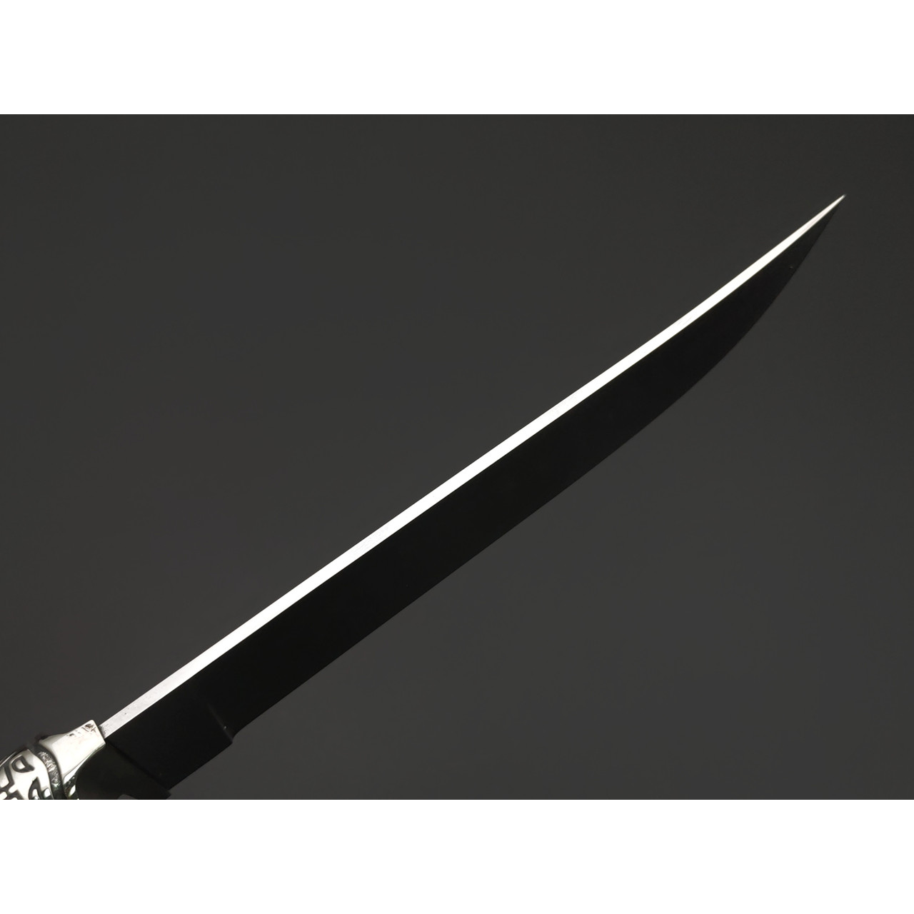 Сварог Плюс нож Пчак-3 сталь VG-10, рукоять Стаб. карельская береза синяя, нейзильбер
