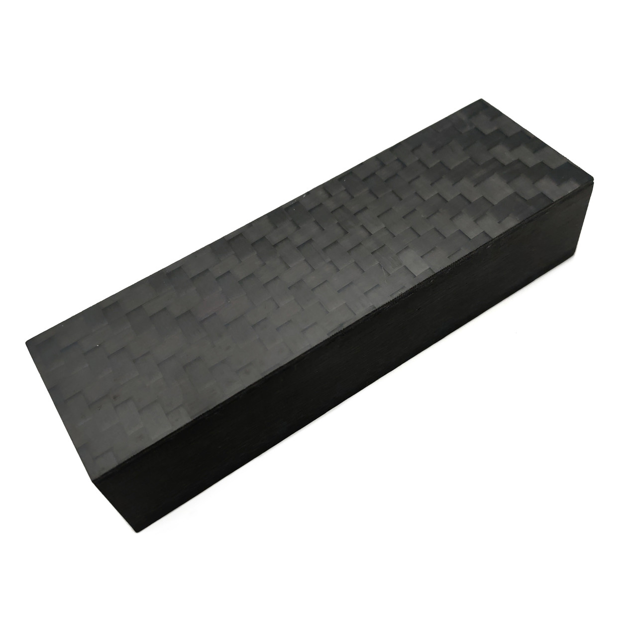 Блок Carbon fiber black 12К размер 130х40х27 мм