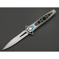 Dr.Tech складной нож Estrel D7392TG сталь Damascus, рукоять Titanium TC4 gray, carbon fiber Dr.Tech складной нож Estrel D7392TG сталь Damascus, рукоять Titanium TC4 gray, carbon fiber