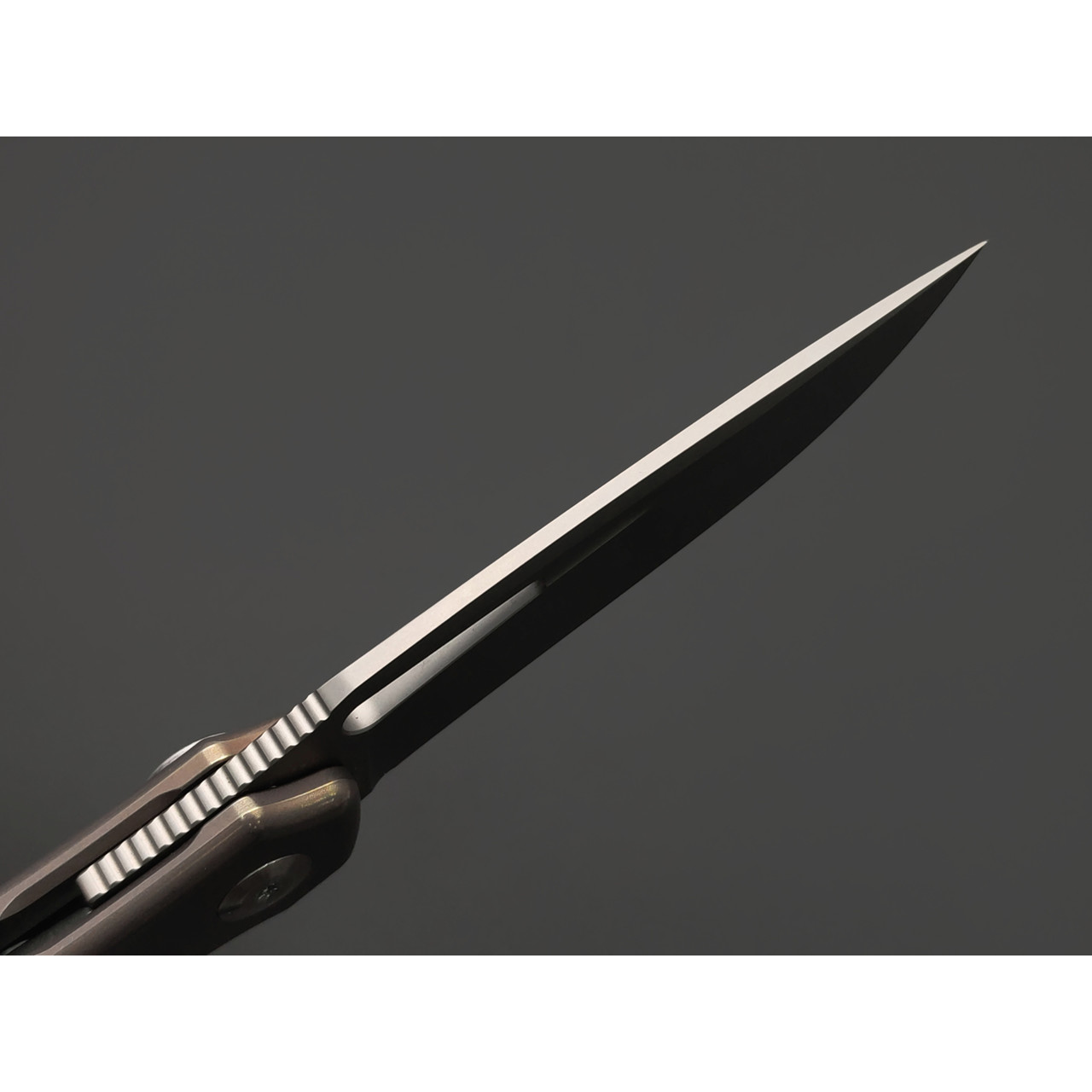 Dr.Tech складной нож Specter D4260BR сталь M390, рукоять Titanium TC4 bronze