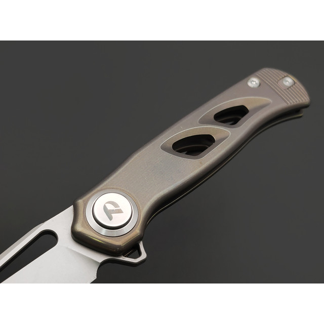 Dr.Tech складной нож Specter D4260BR сталь M390, рукоять Titanium TC4 bronze
