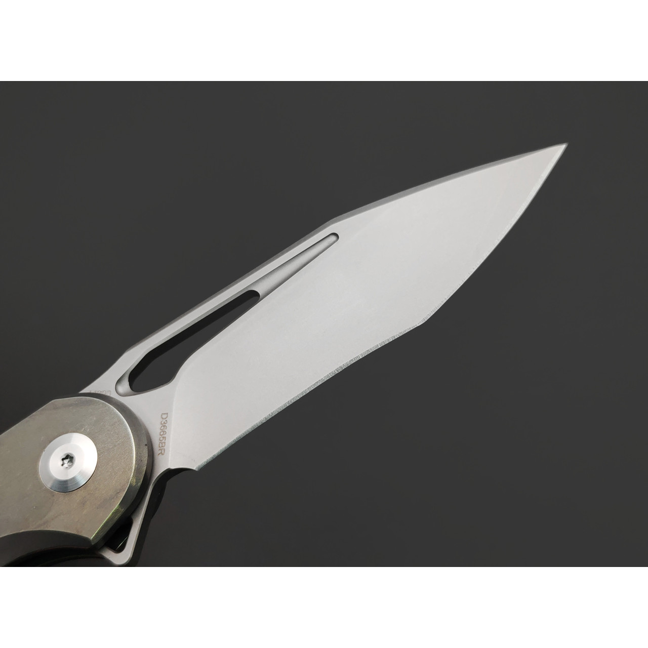 Dr.Tech складной нож Drifter D3665BR сталь M390, рукоять Titanium TC4 bronze