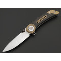 WIN+ by Dr.Tech складной нож Vindex W3610CGD сталь 14C28N, рукоять Carbon Fiber, G10 desert