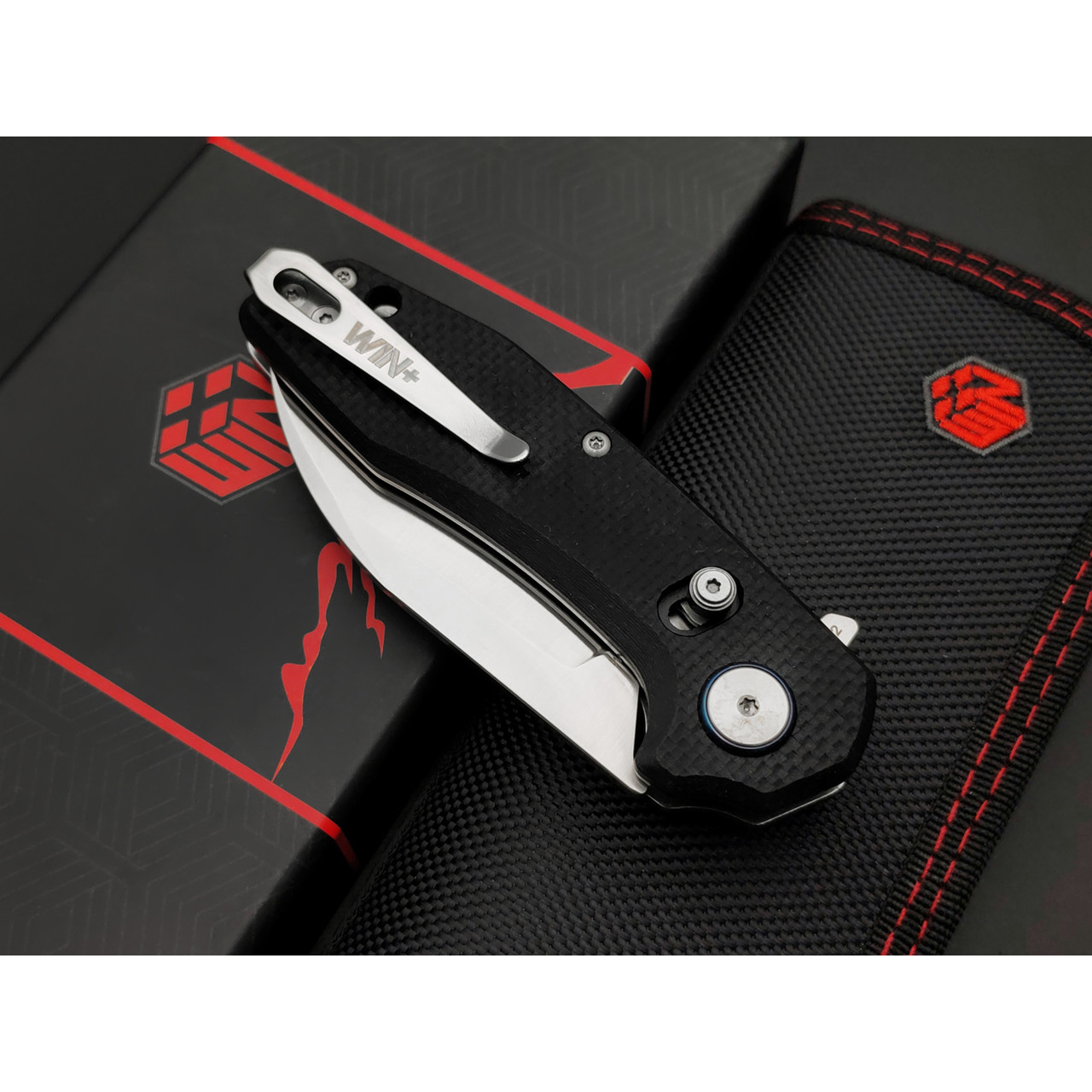 WIN+ by Dr.Tech складной нож Martel W3435GB сталь D2, рукоять G10 black