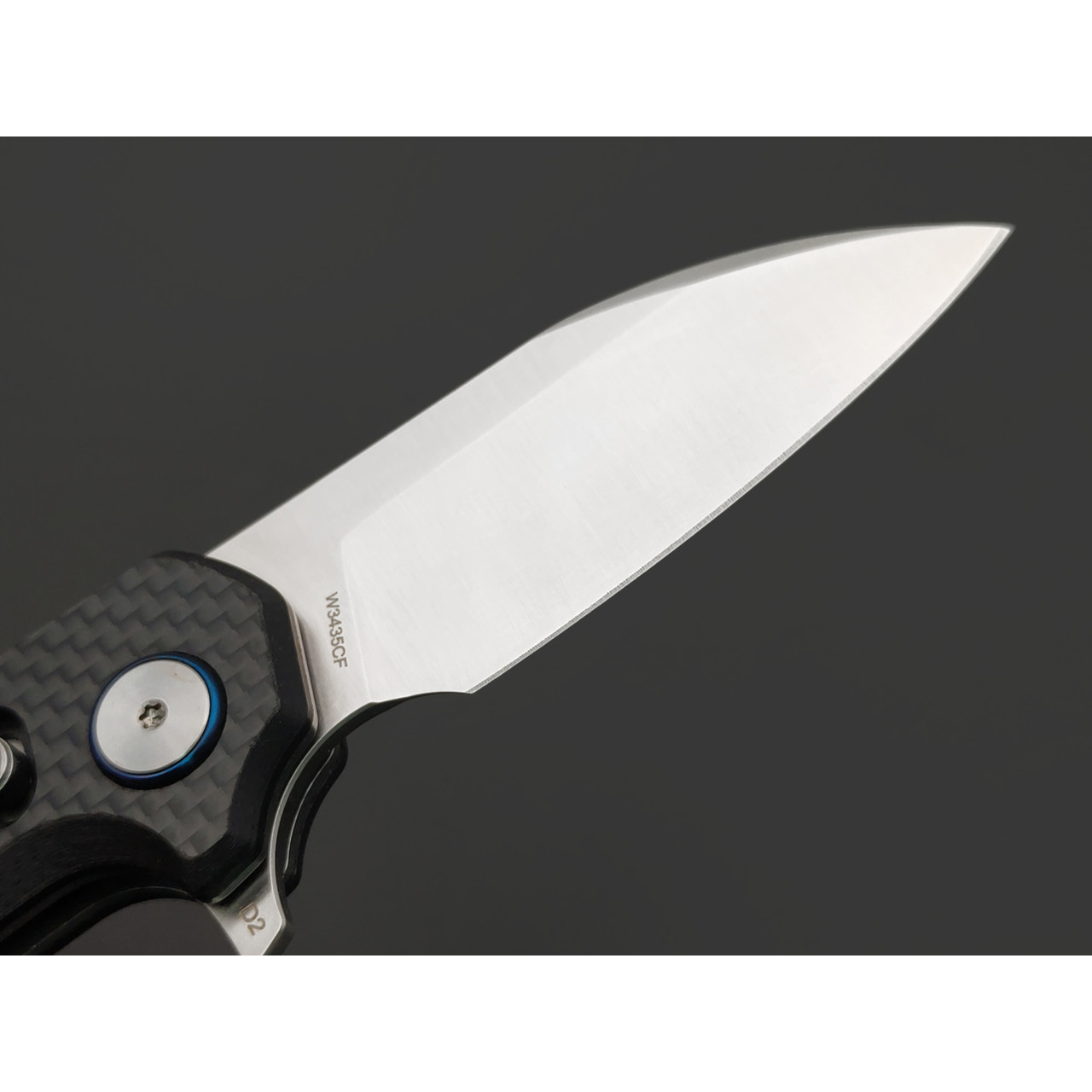 WIN+ by Dr.Tech складной нож Martel W3435CF сталь D2, рукоять Carbon Fiber black