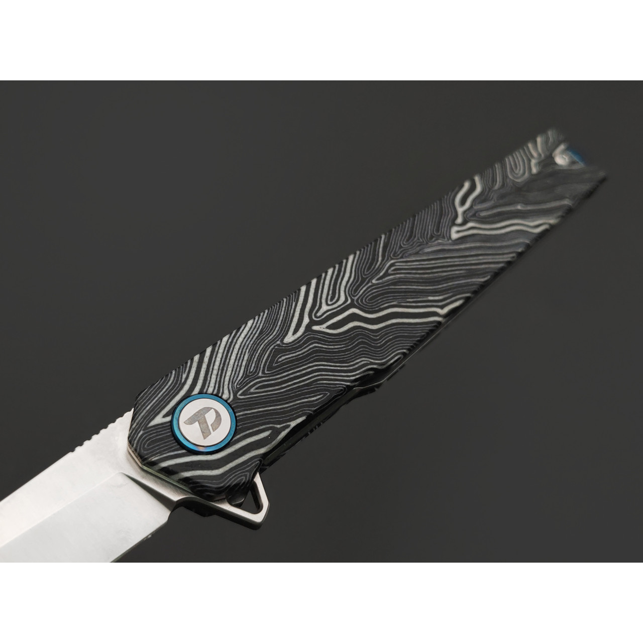 Dr.Tech складной нож Metros D3395Z сталь D2, рукоять G10 zebra