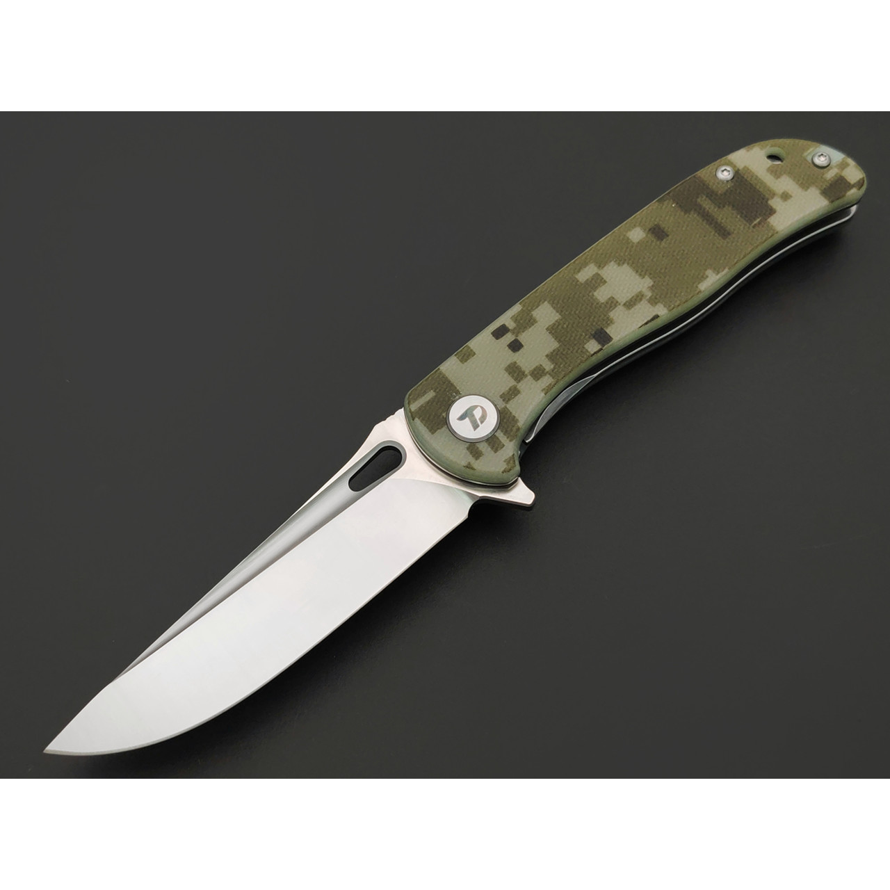 Dr.Tech складной нож Ruby D3898GC сталь D2, рукоять G10 camo