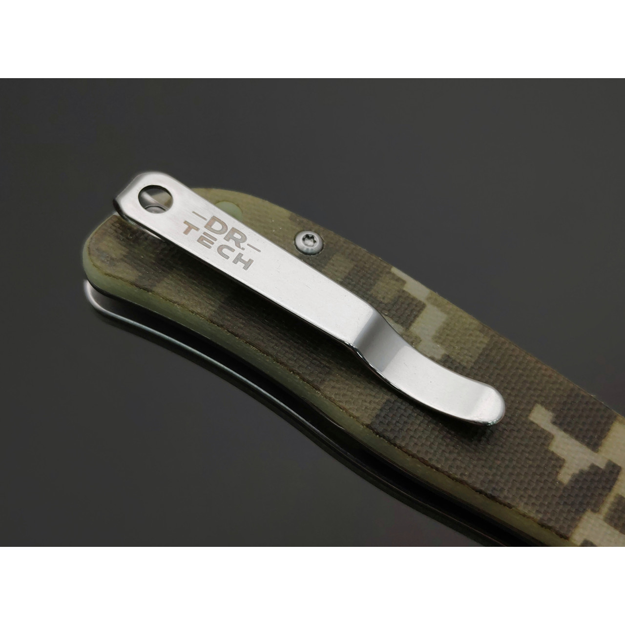 Dr.Tech складной нож Ruby D3898GC сталь D2, рукоять G10 camo