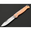 Boker Plus 01BO852 Atlas Copper сталь 12С27, рукоять медь