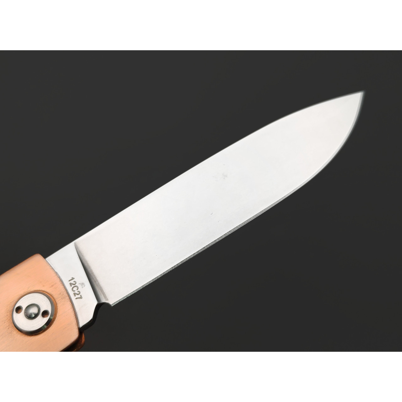 Boker Plus 01BO852 Atlas Copper сталь 12С27, рукоять медь