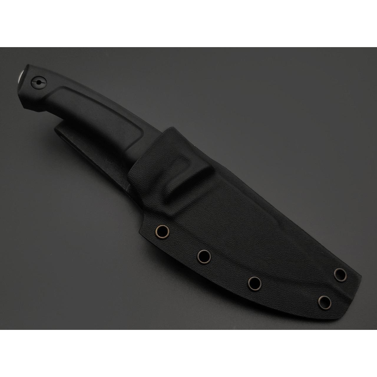 Mr.Blade нож Junak MB086 сталь Aus-8 стоунвош, рукоять TPR black