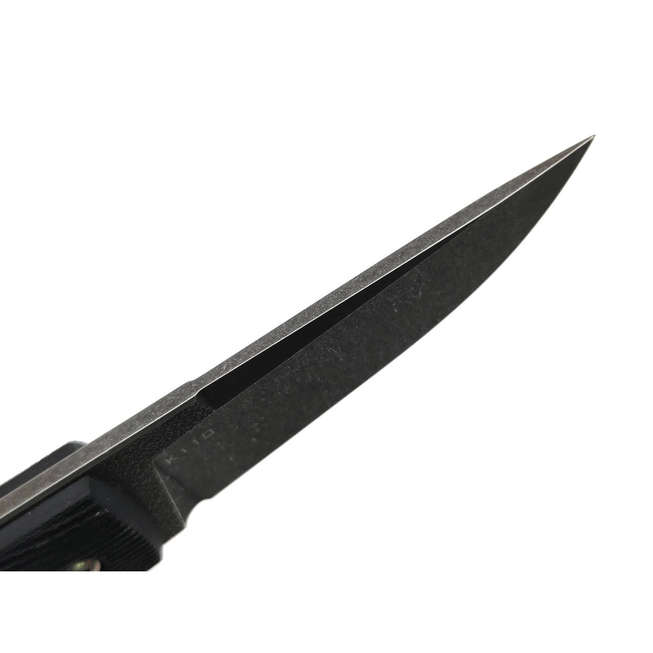 PhantomTools нож Puukko M сталь K110 блэквош, рукоять G10 black texture, ножны kydex grey