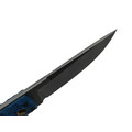 PhantomTools нож Nord сталь K110 блэквош, рукоять G10 black-blue, ножны kydex blue PhantomTools нож Nord сталь K110 блэквош, рукоять G10 black-blue, ножны kydex blue