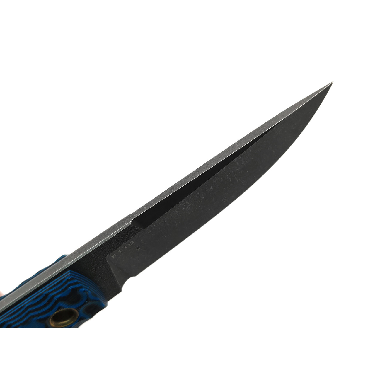PhantomTools нож Nord сталь K110 блэквош, рукоять G10 black-blue, ножны kydex blue